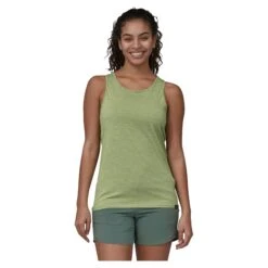 Patagonia W' S CAP COOL DAILY TANK Damen - Trägershirt -Globetrotter Kleidung Geschaft 5637996379 b w s cap cool daily tank patagonia 24